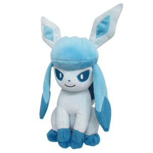 Sanei Glaceon Plush Toy - Brown, Pokemon All Star Collection