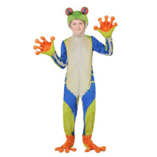 Childs Realistic Tree Frog Costume Xl Multi