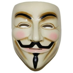 Zlljh V For Vendetta Hacker Mask For Halloween Party Cosplay Costume