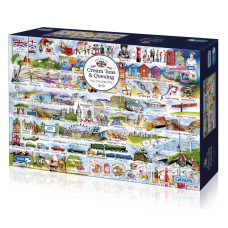 Cream Teas Queuing 1000 Piece Jigsaw Puzzle Sustainable Puzzle For Adults Premium 100 Recycled Board Great Gift For Adu