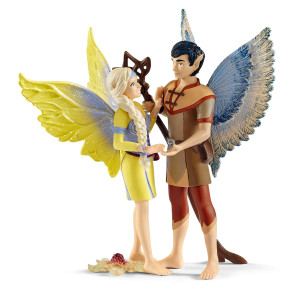 Schleich Bayala Movie Fairy Princess And The Unicorn Character Toys Fairy Sera And Jaro Figurines Ages 5