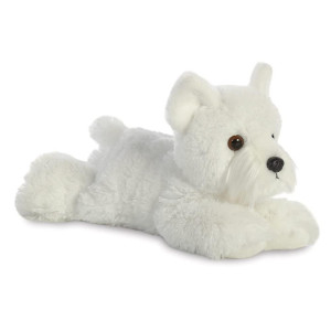 Aurora Mini Flopsies Westie Dog 8In 31768 White