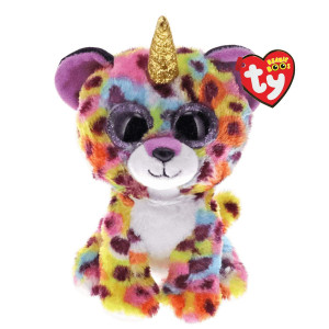 Ty 36284 15 Cm Giselle Leopard Whornbeanie Boos Multicolored One Size