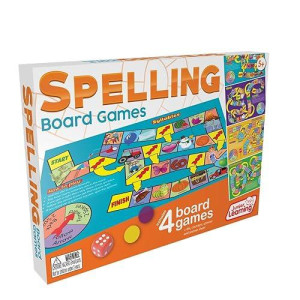 Junior Learning Jl423 Spelling Board Games, Multicolor