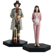 Eaglemoss Doctor Who Figurine Collection Companion Set 3 The Fourth Doctor Sarah Jane Smith Figurine Set