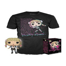 Funko Pop Collectors Box Britney Spears Pop Vinyl Figure Tshirt Black Xlarge