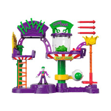 Fisherprice Imaginext Dc Super Friends The Joker Laff Factory Playset