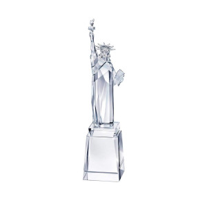 Swarovski Statue Of Liberty Figurine Crystal White 136 X 31 X 31 Cm