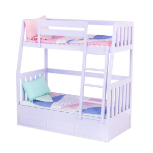 Our Generation Bunk Beds For 18 Dolls Lilac Purple Dream Bunks