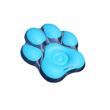 Swimline Inflatable Pawprint Island Pool Float Blue