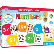 Masterpieces Kids Games Educational Numbers Matching Puzzle Game For Kids And Family Laugh And Learn