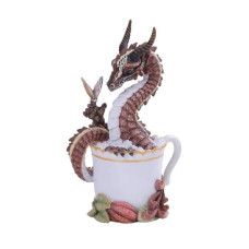 Pacific Giftware Pt Drinks And Dragons Series Hot Chocolate Dragon Resin Figurine By Stanley Morrison