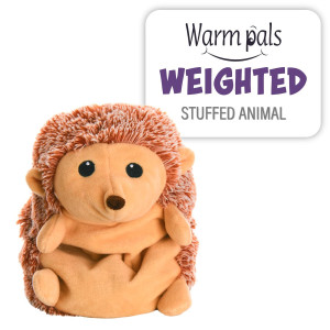 Warm Pals Harley Hedgehog 15Lbs Cozy Microwavable Lavender Scented Plush Toys Heated Stuffed Animal Heatable Coolable