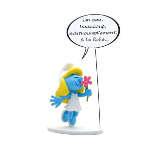 Plastoy Collectible Figurine The Smurfs Smurfette La Folie 00144 2019