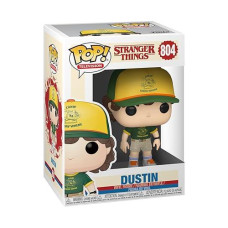 Funko Pop! Television: Stranger Things - Dustin (At Camp), Multicolor