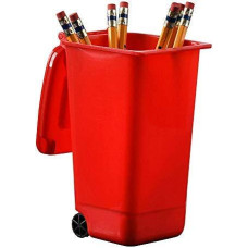 Hammont Plastic Toy Garbage Cans Playset Wastebasket Toys Used For Pencil Holder Desktop Organizer Fun Playing Novelty And