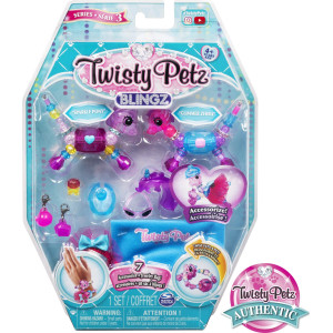 Twisty Petz Series 3 Blingz Pony And Zebra Customizable Bracelet Set For Kids Aged 4 And Up