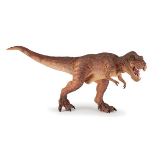 Papo Handpainted Dinosaurs Brown Running Trex 55075 Collectible For Children Suitable For Boys And Girls From