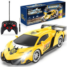 Growsland 2023 Remote Control Car Rc Cars For Kids 118 Electric Toy Car Hobby Racing Car Toys With Lights Controller Christ