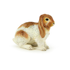 Papo Handpainted Figurine Farmyard Friends Lop Rabbit 51173 Collectible For Children Suitable For Boys And Girls