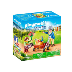 Playmobil Grandma With Rollator 4 Years Colourful One Size