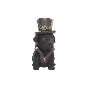 Nemesis Now Cogsmiths Dog Figurine 26Cm Black