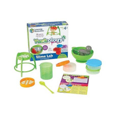 Learning Resources Yuckology Slime Science Set,Early Science Skills, Diy Slime, Stem Skills, Measurement, Color Mixing, Ages 4+