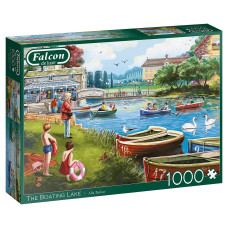 Jumbo Falcon De Luxe The Boating Lake Jigsaw Puzzles For Adults 1000 Piece