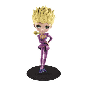 Banpresto Jojos Bizarre Adventure Golden Wind Q Posket Giorno Giovannavera Figure Multicolor