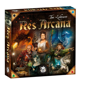 Res Arcana Board Game The Enchanting World Of Mages And Magic Fantasy Adventure Game Strategy Game For Kids Adults Ages 1