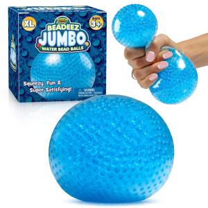 Yoya Toys Beadeez Squishy Stress Balls With Gel Water Beads Jumbo Size Antistress Adhd Anxiety Relief Sensory Toy For Kids