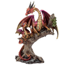 Puckator Drg453 Dark Legends Forest Fire Dragon Mother