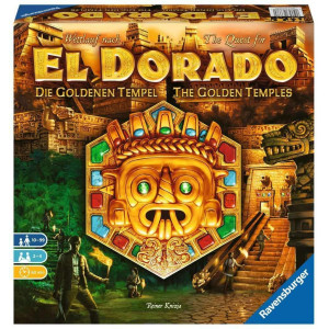 Ravensburger The Quest For El Dorado Golden Temples Adventure Family Game For Ages 10 Up