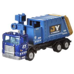 Matchbox Working Rigs Service Series Blue Garbage King Hd