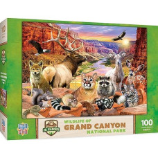 Masterpieces 100 Piece Jigsaw Puzzle For Kids - Grand Canyon National Park - 14"X19"