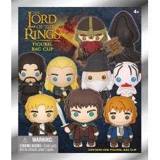 Warner Bros Lord Of The Rings 3D Foam Collectible Bag Clip In Blind Bag