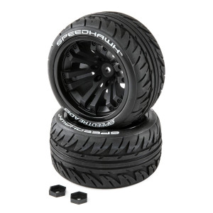 Duratrax Speedtreads Speedhawk 110 Stmt Tires Mntd 2 Dtxc2900 Rc Tire