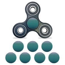 Mightyskins Vinyl Decal Skin Compatible With Fidget Spinner Center Cap Circles Protective Sticker Wrap For Your Fidget Toy B