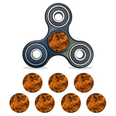 Mightyskins Vinyl Decal Skin Compatible With Fidget Spinner Center Cap Burning Up Protective Sticker Wrap For Your Fidget To