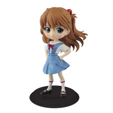 Banpresto 35948 Evangelion Movie Q Posket Shikinami Asuka Langley Ver1 Normal Color Figure