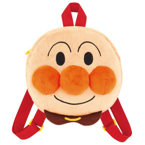 Anpanman Fluffy Face Backpack Anpanman