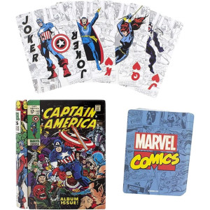 Paladone Marvel Comics Playing Cards And Tin Officially Licensed Disney Merchandise