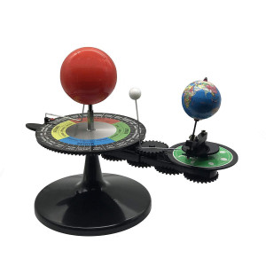 Uzpdwk Sun Earth Moon Orbital Model With Light Kids Solar System Model Astronomical Science Educational Kits