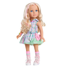 Journey Girls Dolls 18Inch Ilee Hand Painted Doll And Accessories Blonde Hair Blue Eyes