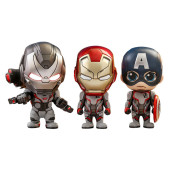 Marvel Avengers: Endgame cosbaby (S) 3-Pack Team Suit Iron Man captain America War Machine