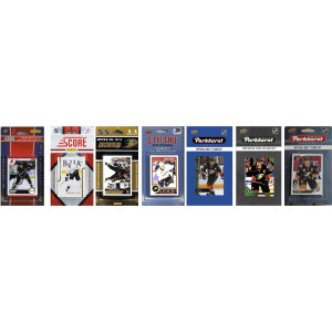 Nhl Anaheim Ducks 7 Different Licensed Trading Card Team Sets