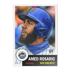 Ny Mets 23 Amed Rosario Mlb Topps Living Set Card