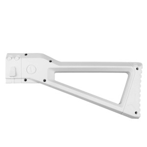 Worker Ak Style Shoulder Stock For Nerf Nstrike Elite And Nerf Modulus Series Toy White