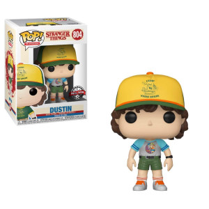 Funko Pop Television Stranger Things Dustin Arcade Cat Tee Exclusive