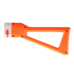 Worker Ak Style Shoulder Stock For Nerf Nstrike Elite And Nerf Modulus Series Toy Orange